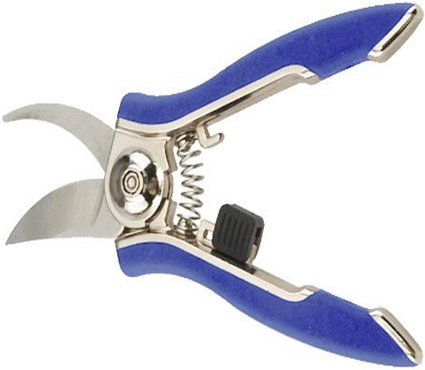 Dramm 18015 Stainless Steel Compact Pruner, Blue Hand