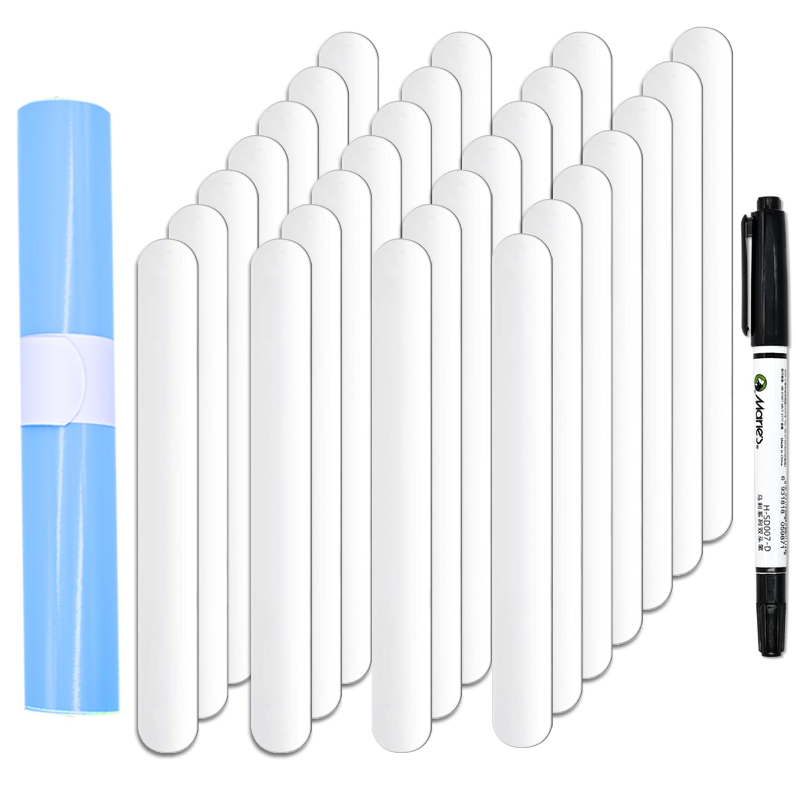Photo 1 of 50 Pcs Vinyl Roll Holders Vinyl Rolls Storage for Craft Room DIY Adhesive Vinyl Htv Iron-On Wallpaper (50)