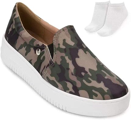 slip on camuflado