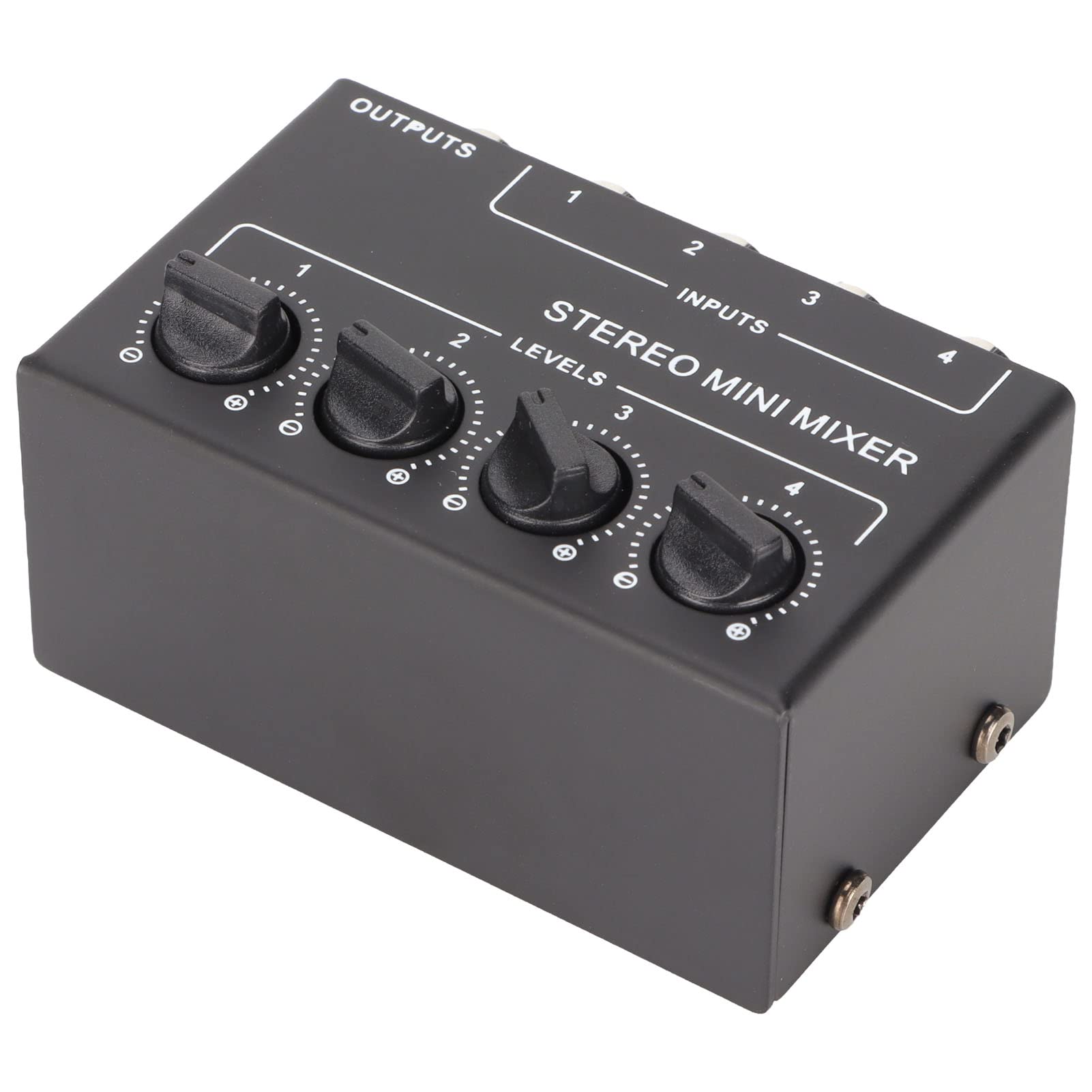 Passive Mixer, 4 Channel Line Mixer CX400 Professioinal Mixer for Small Club for PC