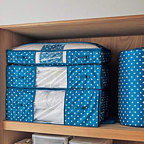 Amazon ベルメゾン ディズニー 布団収納袋 布団収納ケース 収納袋 押入れ 防ダニ ファスナー 取っ手付き ネイビー 圧縮袋 オンライン通販