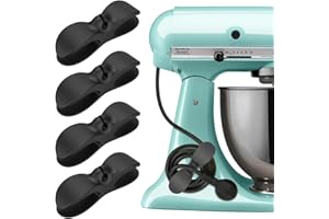 AOKID Cord Organizer for Appliance - 2024 New Kitchen Appliance Cord Organizer Stick On,Best Kitchen Gadgets for New Home Must Haves,Cord Winder for Pressure Cooker, Mixer, Blender, Coffee Maker (Color-D)