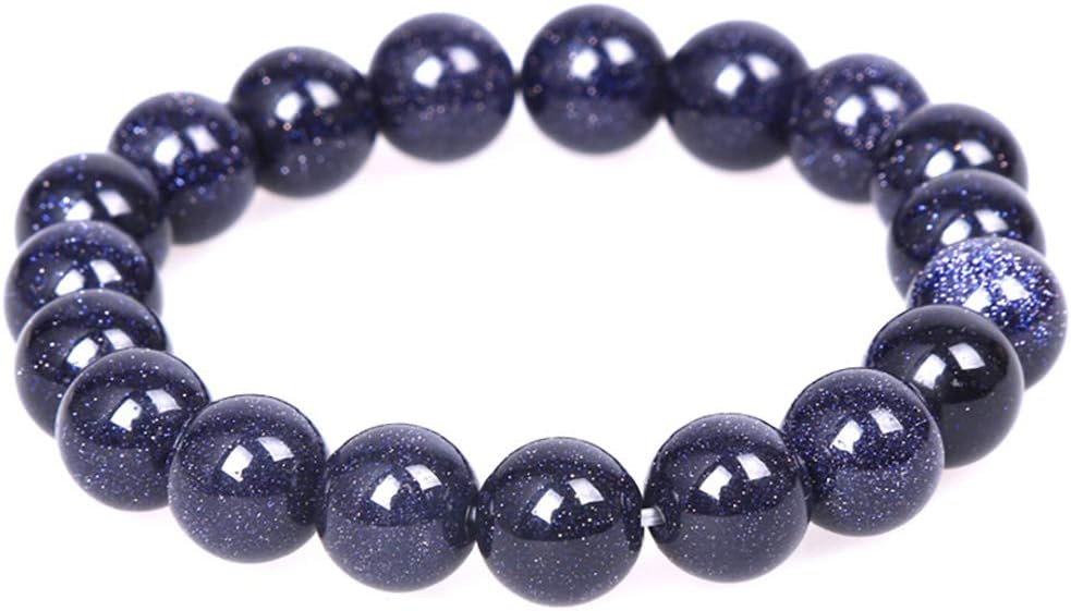 CAFILRA Dark Purple Star Natural Stone Anxiety Bracelet Healing Crystals and Magnetic Energy Balance Stress Relief Beaded Bracelet Yoga Meditation Praying Protection Jewelry Gift