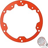 Replacement Combustion Blower Motor Gasket for Mt. Vernon AE Pellet Stoves - Fits SRV7000-714 & SRV7000-423, Ensures a Proper Seal Between the Combustion Blower Motor and the Stove Body - 1 PACK