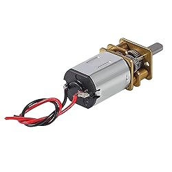 XIITIA 6pcs DC 3V-6V Mini N20 Gear Motor Slow Speed