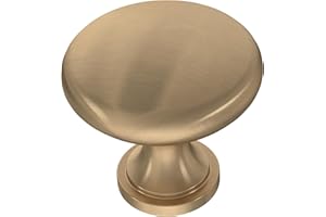 Franklin Brass Mushroom (10-Pack) Cabinet Knobs | Champagne Bronze Handles for Dresser Furniture Drawers/Kitchen/Door/Bathroom | 1-3/16" P42354Z-CZ-B