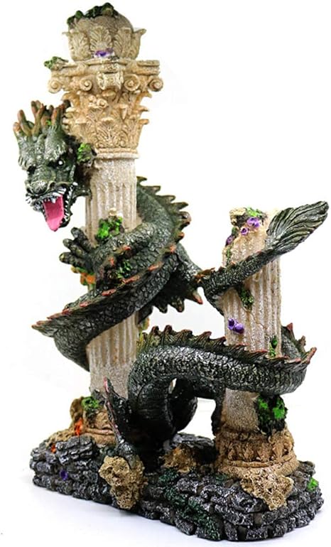 dragon fish tank decorations