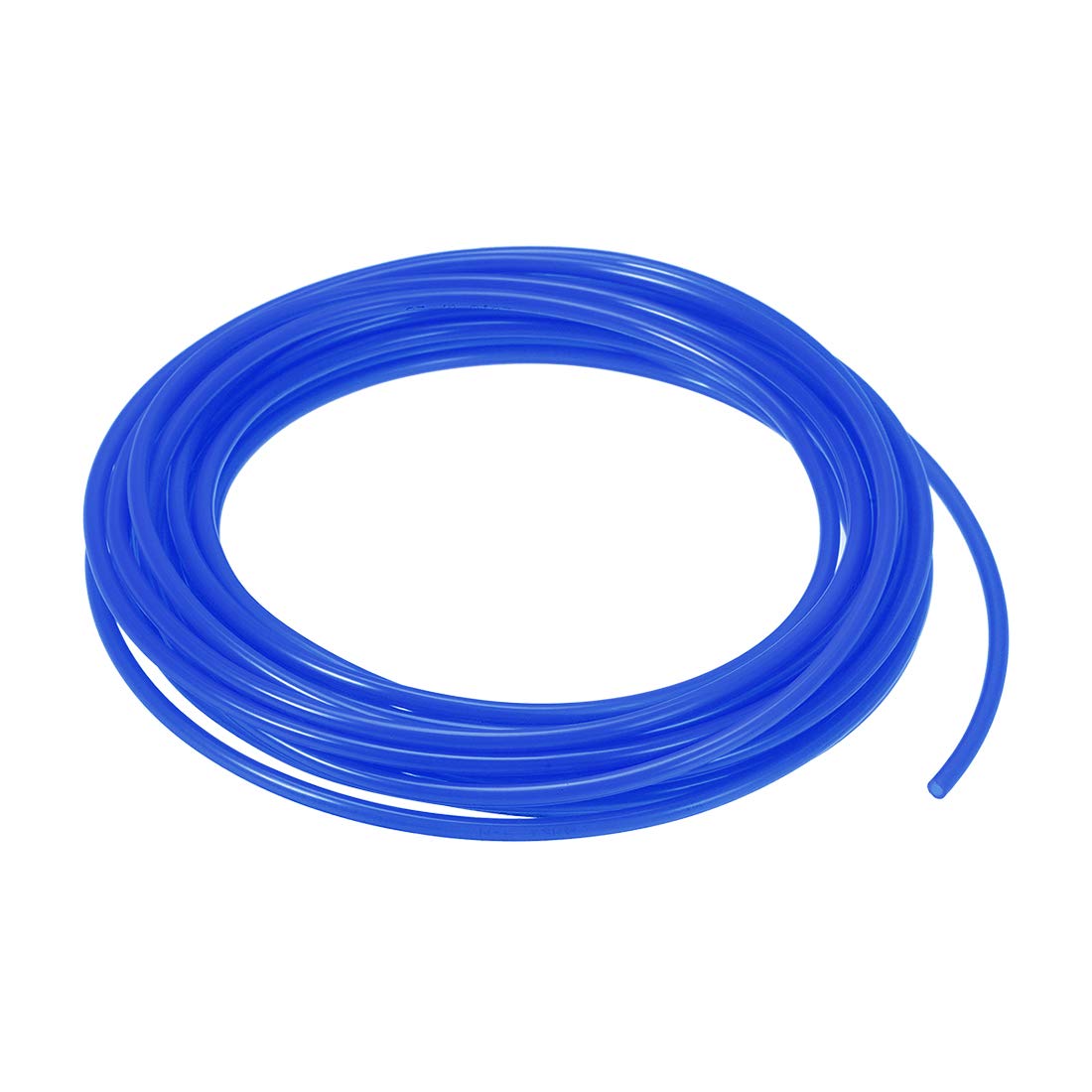 sourcing map Pneumatic Air Tubing, 4mm OD x 2.5mm ID 7m (275 Inch) PU Polyurethane Air Compressor Tubing Hose Pipe Blue