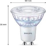 Philips WarmGlow 6 Pack Dimmable GU10 LED Bulbs 3.8 W 50 W Eq 2700K view 3