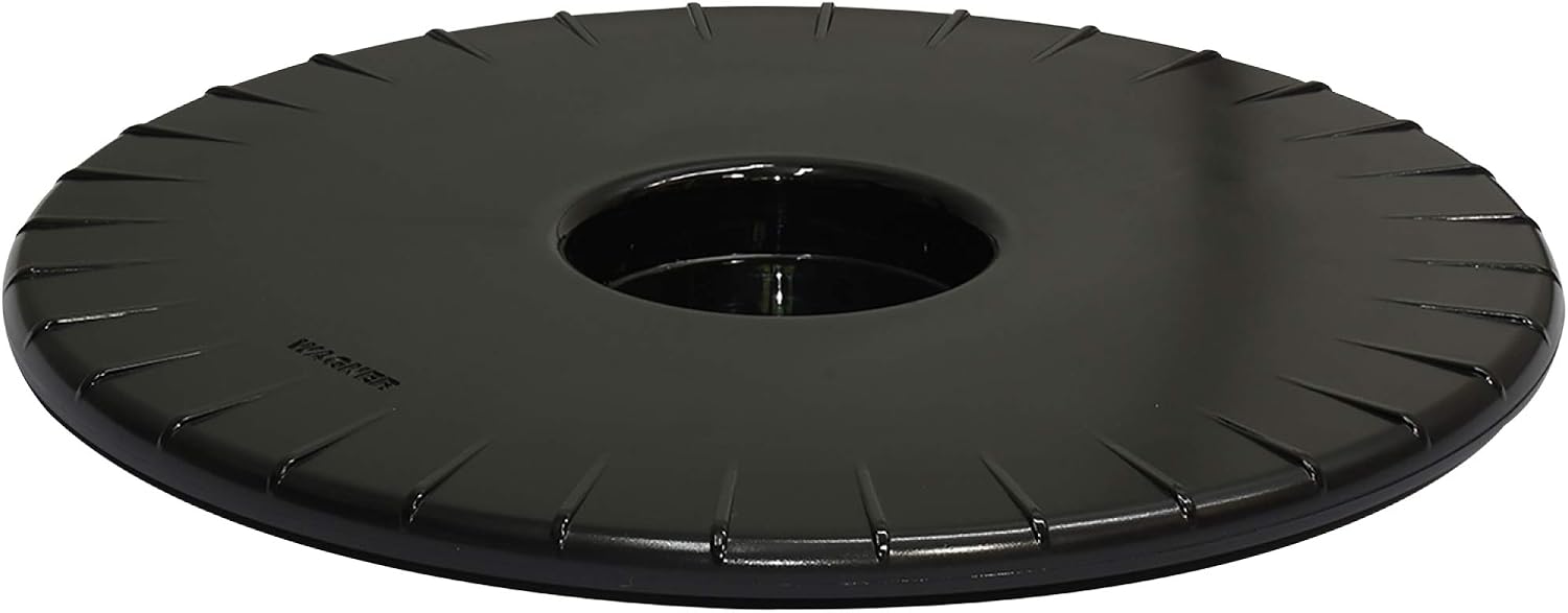WAGNER Plant trolley ULTRAFLAT diameter 30 x 2,5 cm I Plant trolley for indoor use I Extra flat container trolley made of ABS synthetics