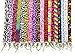 5PC Assorted From Leopard, Zebra, Hearts, Stars Printed Lanyard Keychain ID Badge Holder Protector