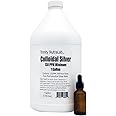 Trinity NutraLab 130PPM Colloidal Silver (1 Gallon). Certified Lab Tested, 100% Pure & Natural. Nothing Added.