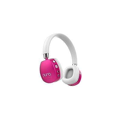 Puro Sound Labs PuroQuiets Volume Limited On-Ear Active Noise Cancelling Bluetooth Headphones &ndash; Lightweight Headphones for Kids with Built-in Microphone &ndash; Safer Sound Studio-Grade Quality (Hot Pink)