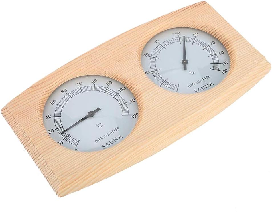 LoveSky Thermometer&Hygrometer 2 in 1 Wood