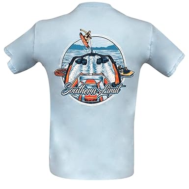 Southern Limit Wakeboard Action Chambray Comfort Color Short