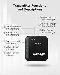PQRQP 3 in 1 Microphone for