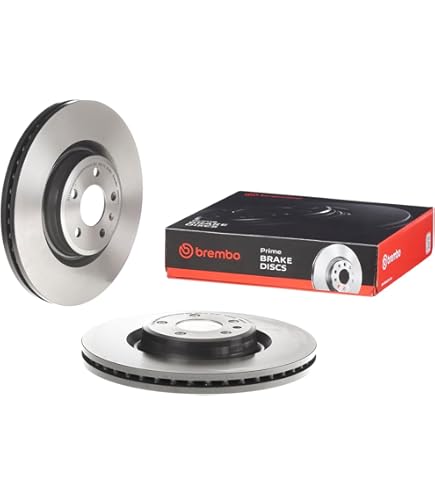 Amazon.com: Brembo 09.A820.11 UV Coated Pillar Vented Front Brake