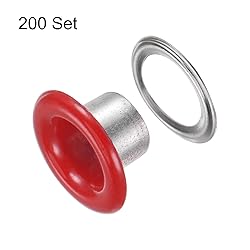HARFINGTON 200 Set Color Round Grommets 5mm