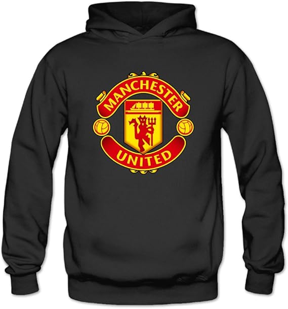 Manchester United FC Football Club Men's Cool Hoodie Hooded Sweatshirts
