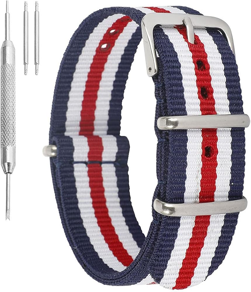 ULLCHRO Nylon Cinturini Orologi Alta Qualità Orologi Bracciale - 4