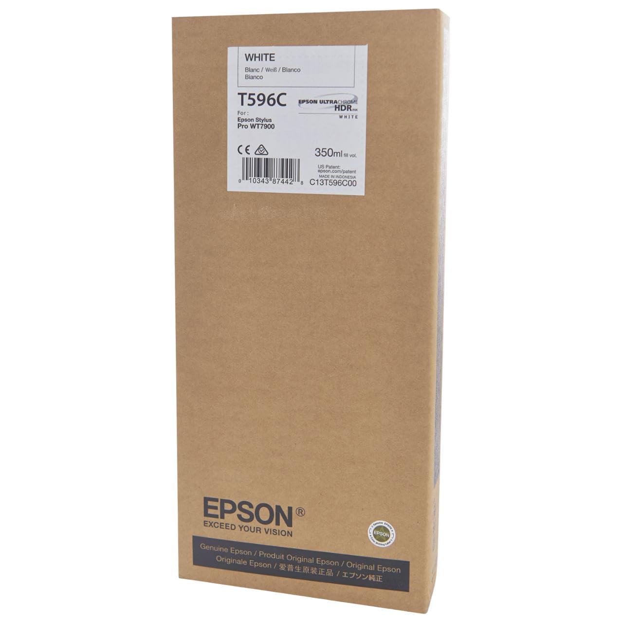 EPSON Ink T596C00 White Stylus WT 7900