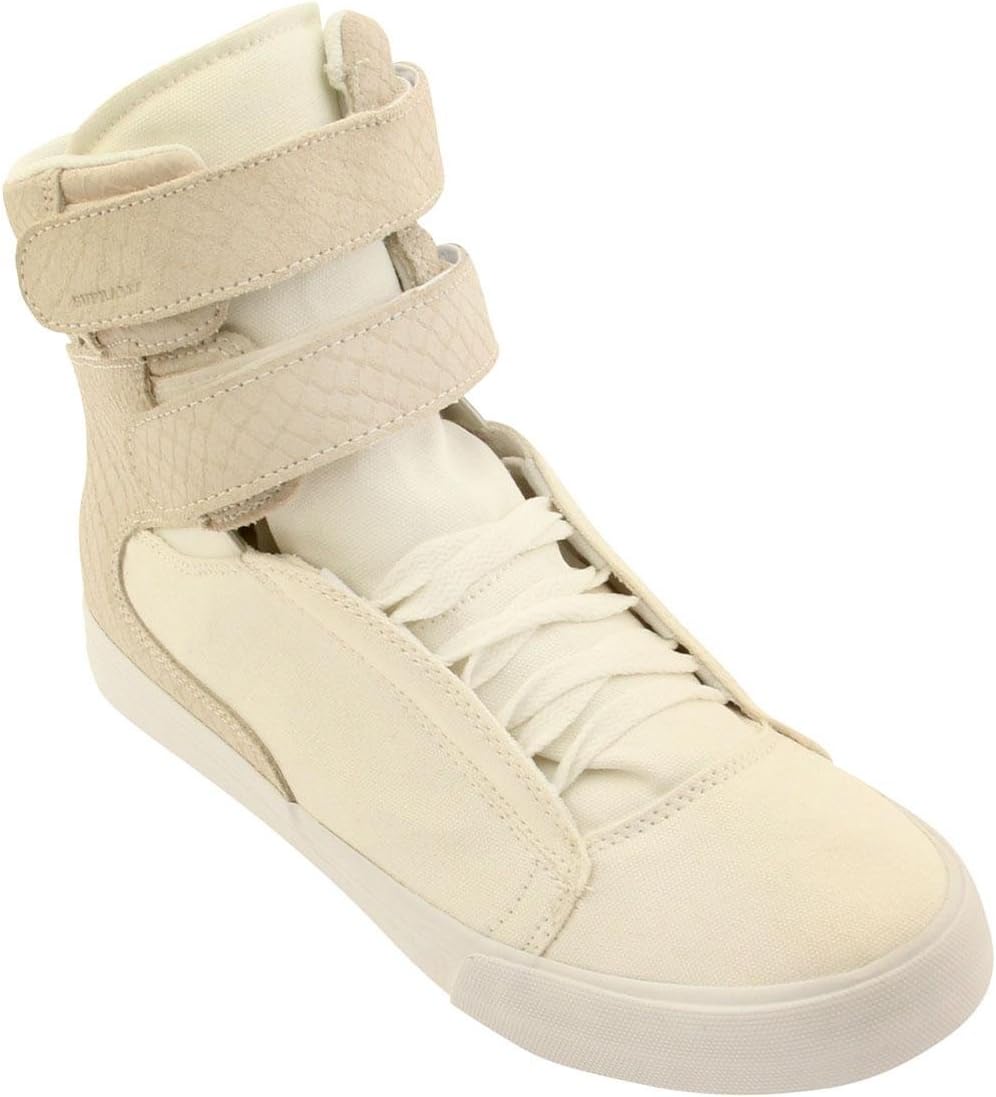 Supra Society II White/White Canvas Shoe