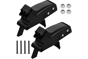 XhWser 2 Pack Clips with Miter Saw Mounting Brackets for DW7231 DE7023 DE7033 DE7025 DWX723 DWX724 Miter Saw Stand Compatible