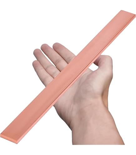 1/4" X 1" X 24" Copper Flat Bar - CDA-110 Pure Copper Bus Bar, .250 X 1 Inch