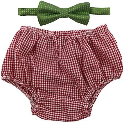 Cake Smash Outfit Boy First Birthday Includes Bloomers and Bow Tie