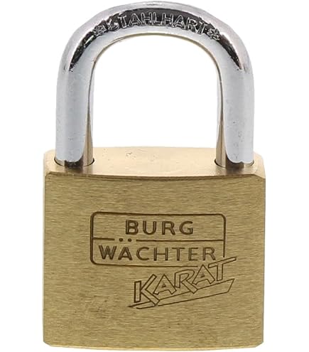 Burg Wächter D600 Diamond Padlock | 40mm Heavy Duty Lock | Drill & Pick Resistant | Made In Germany - View #6
