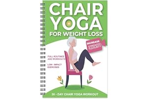 30 Day Chair Exercises for Seniors,Workout Posters for Home Gym,Seated Workout Chart Guide Program,Gentle Chair-Based Exercis