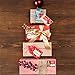 Ouddy 198 PCS Christmas Gift Tag Stickers, Self Adhesive Gift Labels, Christmas to from Stickers Santa Snowmen Xmas Tree Deer Designs Decorative Christmas Presents Stickers Holiday Labels Stickers