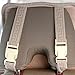 Qbedding Soothing Drive All Season Universal Fit Breathable Car Seat Cover (Plaid, One Piece)