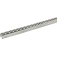 John Sterling FAST-MOUNT Adjustable Wall Standard, 72-inch, Galvanized, BK-0100-6, Silver