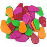 yueton 30pcs Plastic Wire Loop DIY Needle Threader Stitch Insertion Hand Machine Sewing Tool