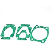 uxcell 3 in 1 Air Compressor Cylinder Head Base Valve Plate Sealing Gasket