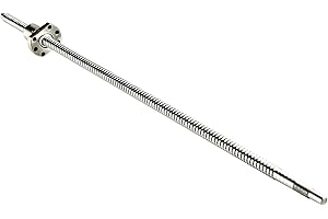 CREABYGIRLS Anti-Backlash Ballscrew SFU2505-1800mm with Metal Ballnut Ball Screw RM2505 25mm Length 70.9 inch with End Machined for CNC Machine and 3D Printer