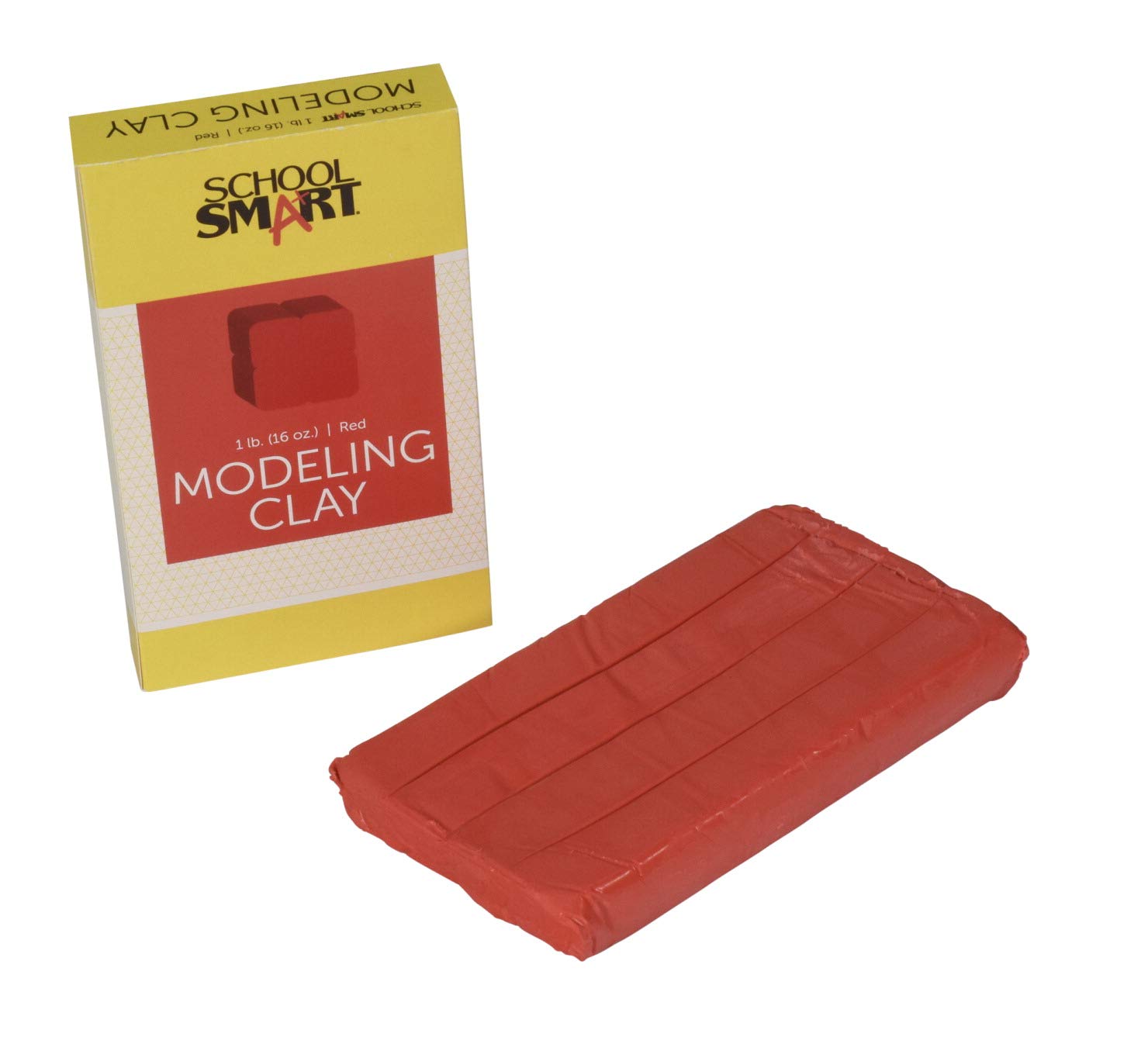 red modeling clay