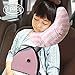Car Seat Travel Pillow for Kids,Seatbelt Pad Headrest Neck Support Sleeping Pillow and Seatbelt Adjuster for Children,Safety Belt Sleeping Cushion and Adjuster for Children,Safety Strap Covers