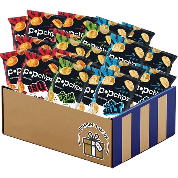 Amazon.com: Popchips Potato Chips, Sea Salt Flavor, Snack Size