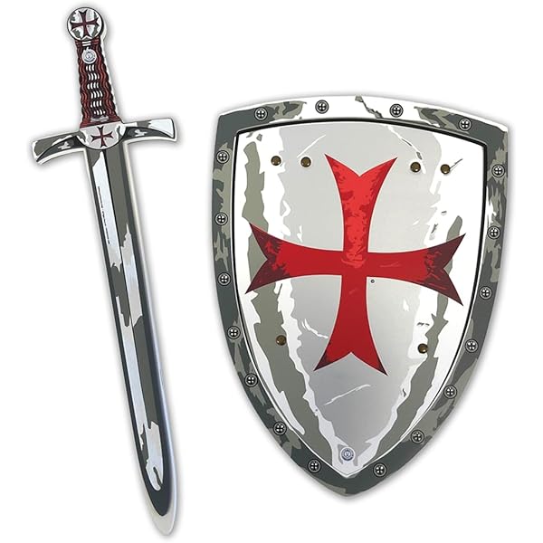 BATAILLE ARMOR BOUCLIER Style Knight Médiévale Chauffage Waster Larp