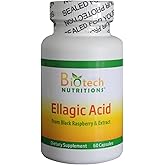 Biotech Nutritions Ellagic Acid Capsules, 60 Count