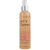 Peaches Skin Care Apple Cider Vinegar Face Toner - Vegan Facial Toner with Citrus Extracts – Gently Exfoliation for Healthy Skin – 8 oz