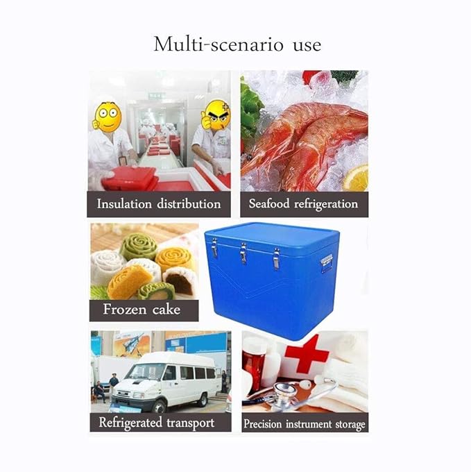 Wyyggnb Nevera portátil, pasiva, con Aislante, para Camping, Playa ...