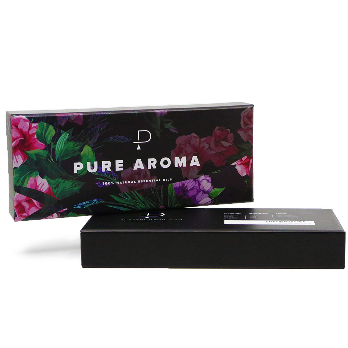 Essential oils by PURE AROMA 100% Pure Therapeutic Grade Oils kit- Top 6 Aromatherapy Oils Gift Set-6 Pack, 10ML(Eucalyptus, Lavender, Lemon grass, Orange, Peppermint, Tea Tree): Beauty