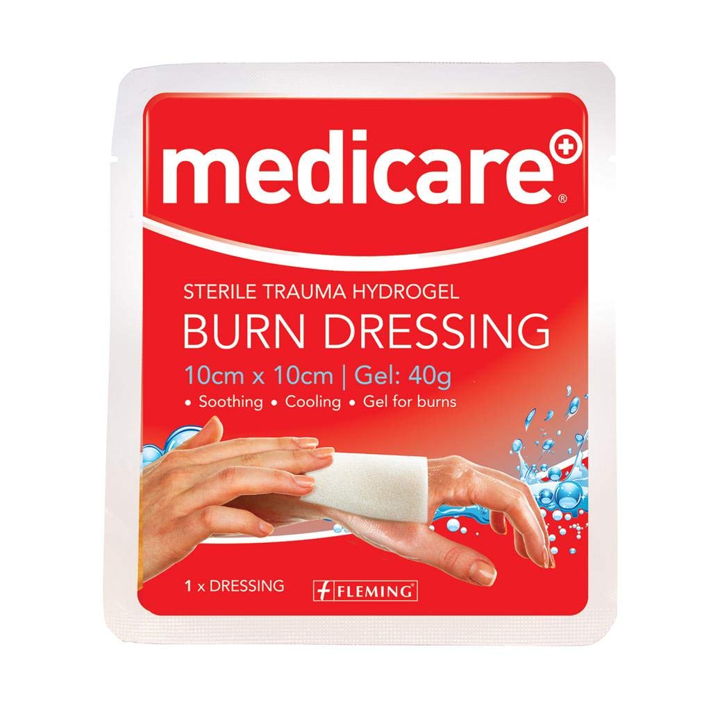 Medicare Burn Dressing, 10cm x 10cm