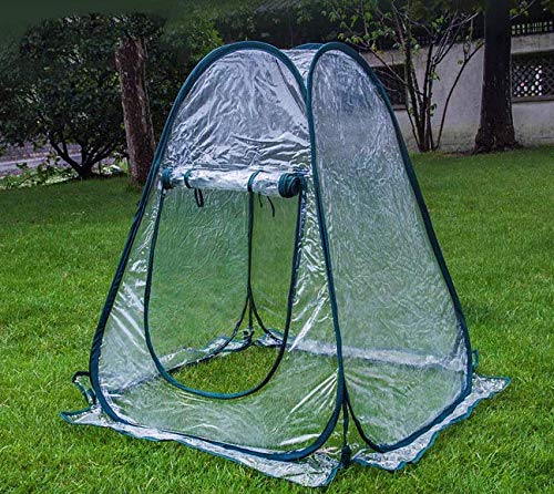 Mini Pop-Up Greenhouse With Clear Cover – Portable Plant Tent For Gardens, Patios & Backyards
