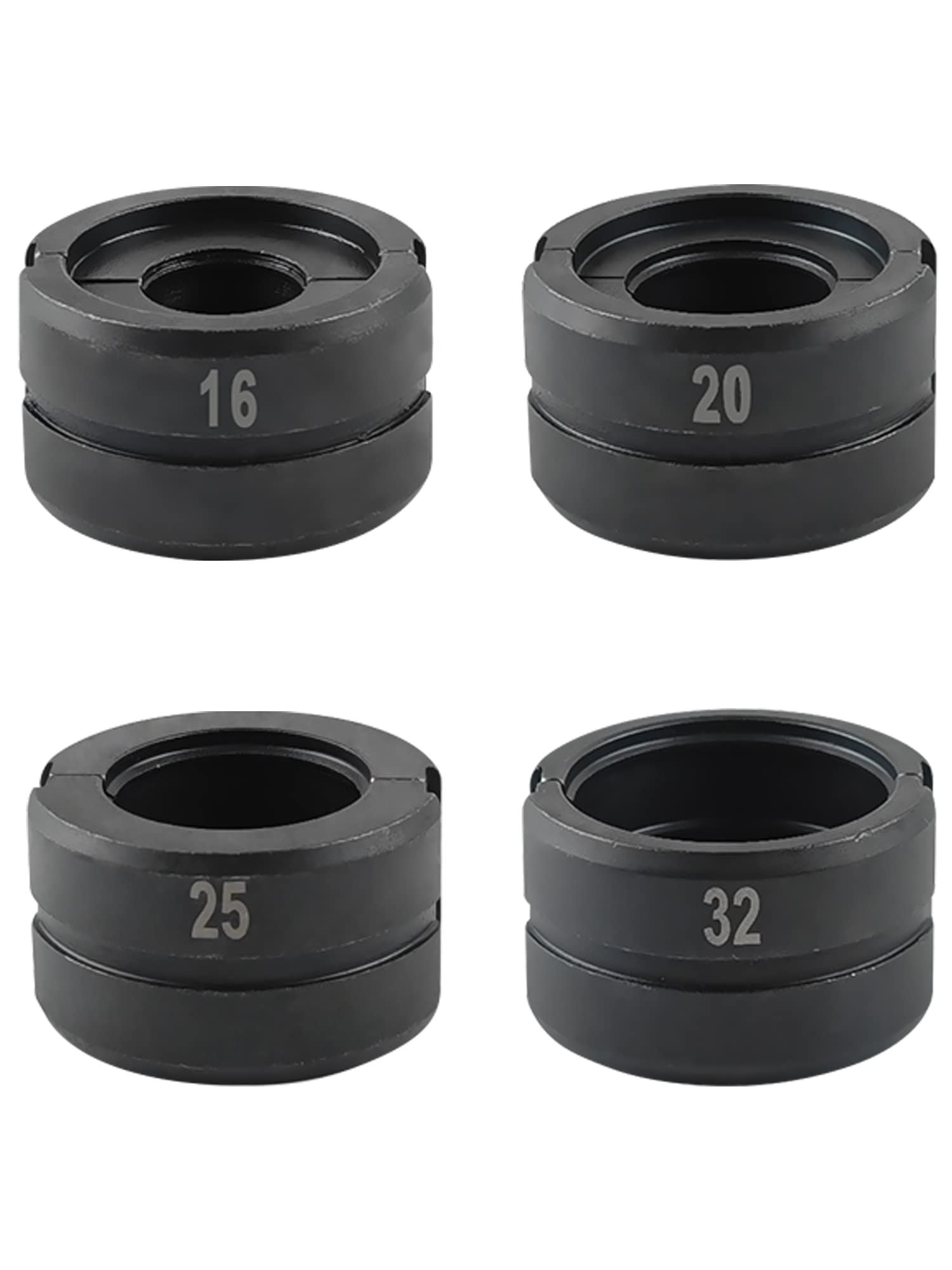 AMZCNC AMZ-1632 U-Contour Crimping Pliers for 16 mm, 20 mm, 25 mm, 32 mm Composite Pipe Systems, Black