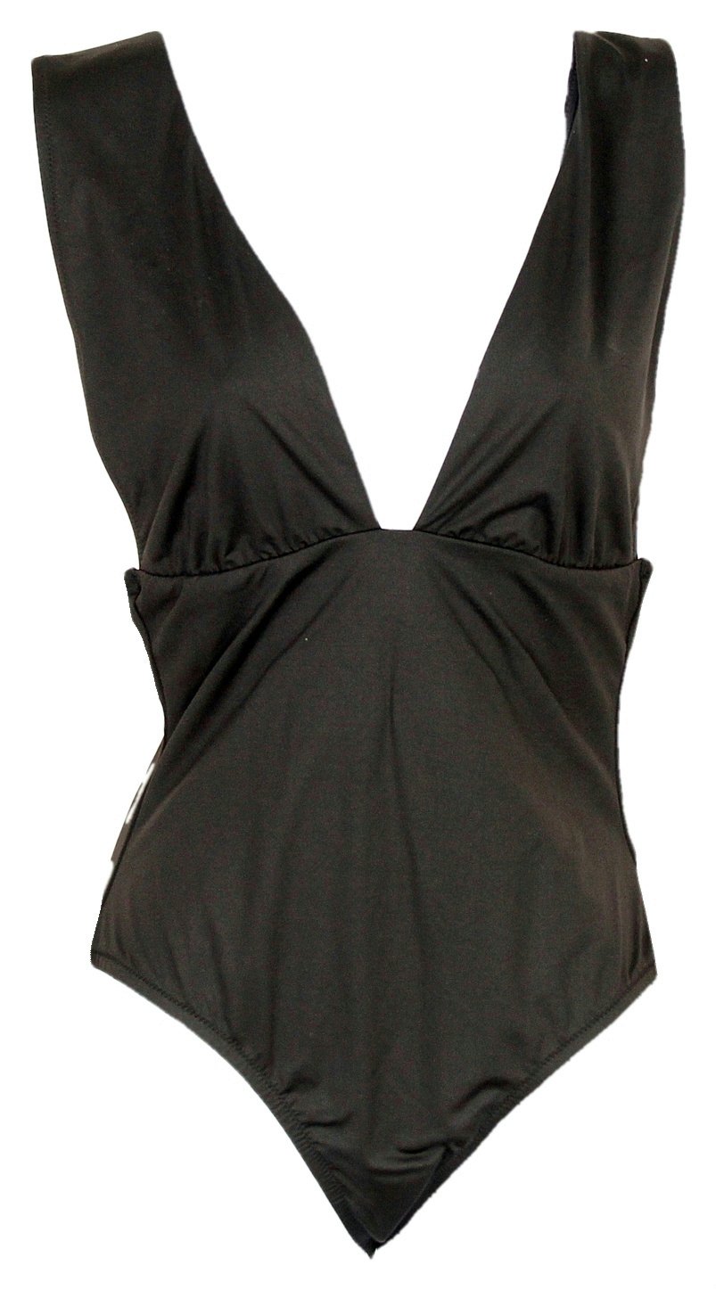 J Crew VNeck OnePiece Swimsuit in Italian Matte Style E8329 New