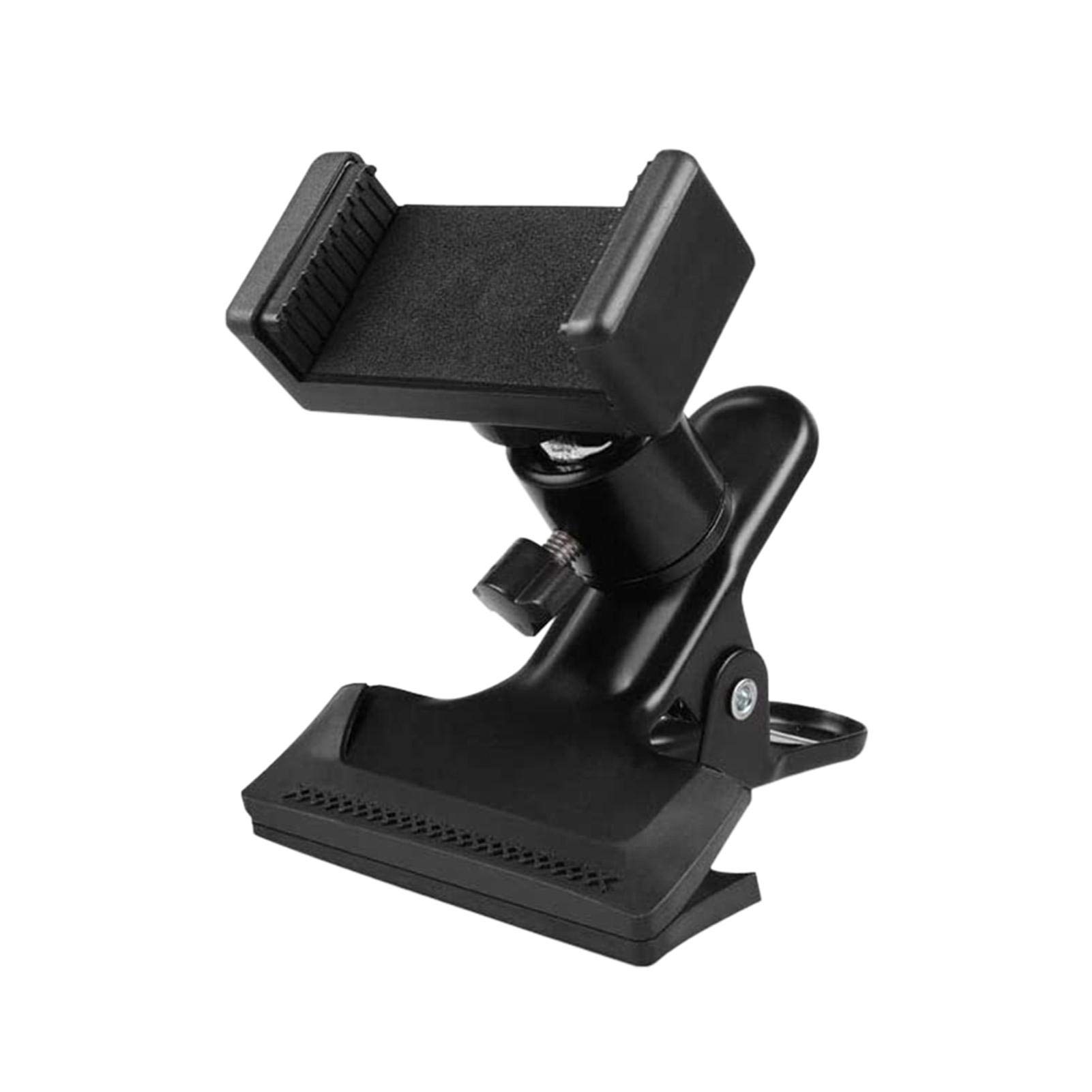 POHOVE Universal Guitar Headstock Clip Mount Phone Holder, for Most SmartPhone and 1/4" Interface Camera
